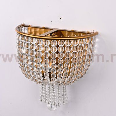 Бра JACQUELINE WHITE SCONCE brass ImperiumLoft 219343-22