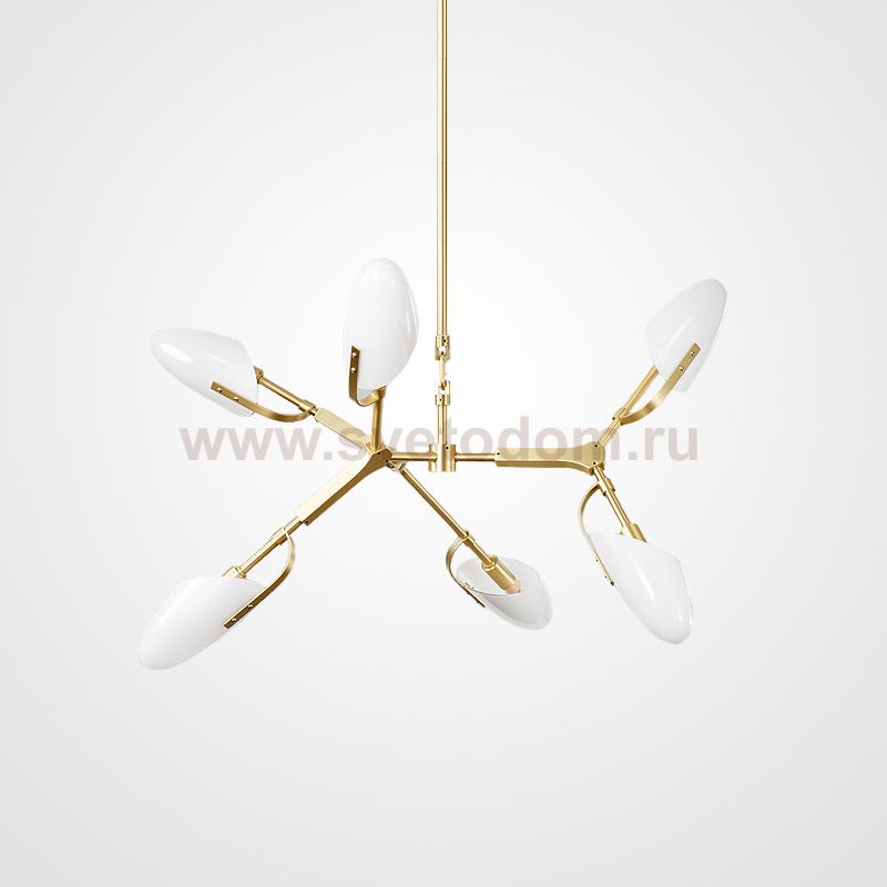 Потолочная люстра CLEMENT Brass ImperiumLoft 219356-23