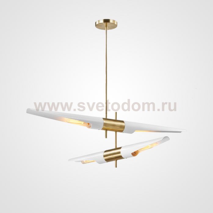 Потолочная люстра MARECHEN L120 L4 White ImperiumLoft 219376-23