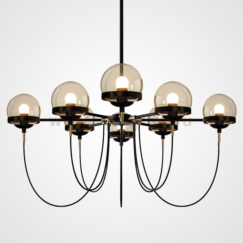 Потолочный светильник ORBIT L8 Black ImperiumLoft 219398-26