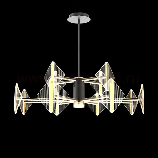 Потолочная люстра KEEN L12 Brass ImperiumLoft 219454-23