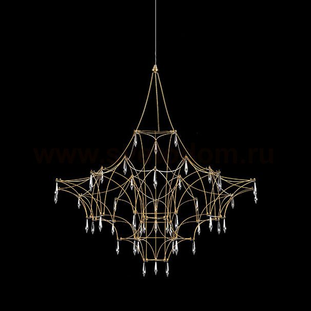 Подвесная люстра MARQUISE D80 Gold ImperiumLoft 219485-23