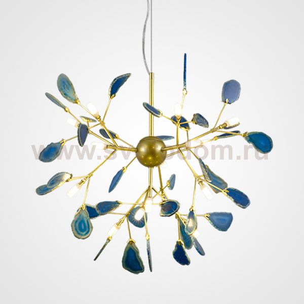 Подвесная люстра AGATE L16 Blue ImperiumLoft 219517-26