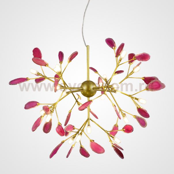 Подвесная люстра AGATE L20 Pink ImperiumLoft 219518-26