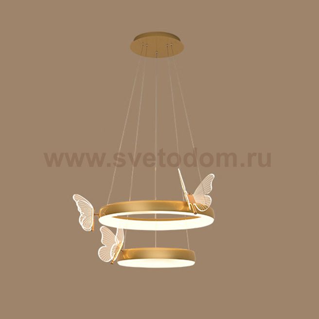 Подвесная люстра BABETTA D B D40 D60 Brass ImperiumLoft 219658-23