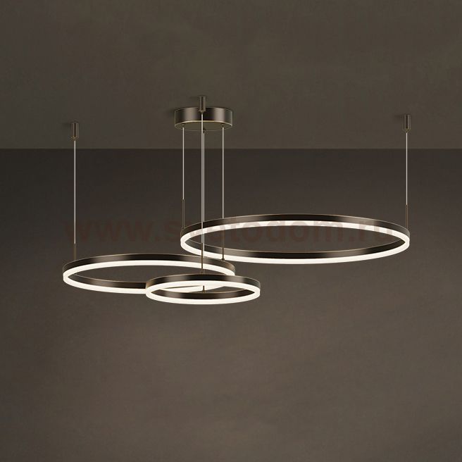 Подвесная люстра CRUISE BLACK LUX D20+40+60 ImperiumLoft 219682-23