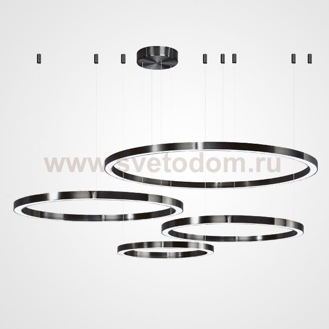 Подвесная люстра CRUISE BLACK D40+60+80+100 ImperiumLoft 219694-23