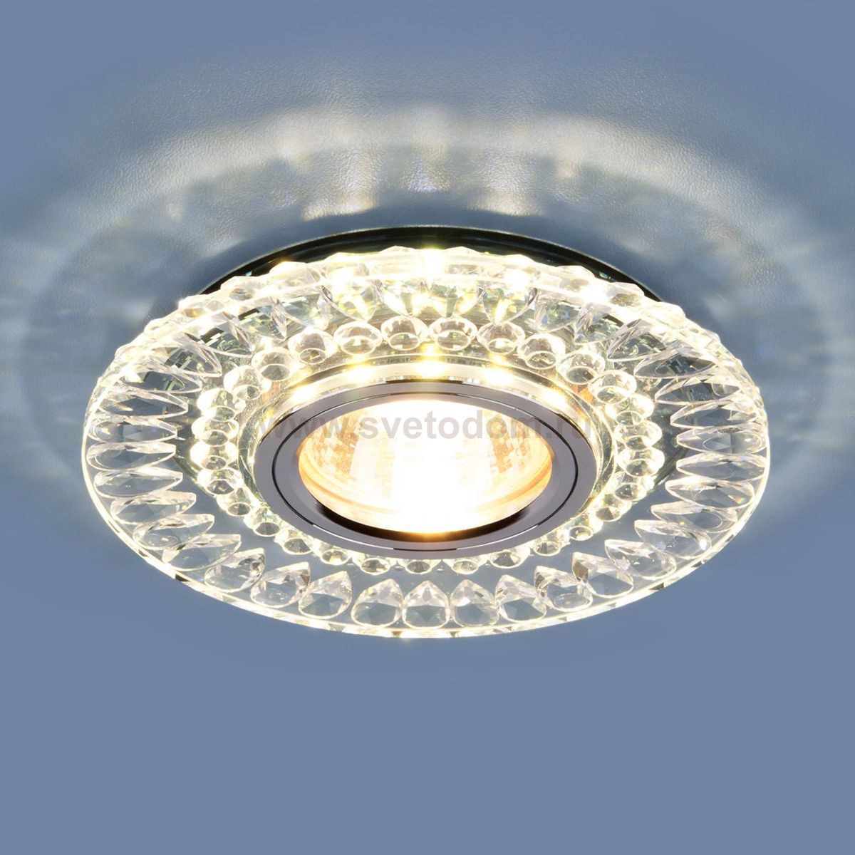 Точечный светильник Elektrostandard 2197 MR16 CL/SL прозрачный/серебро