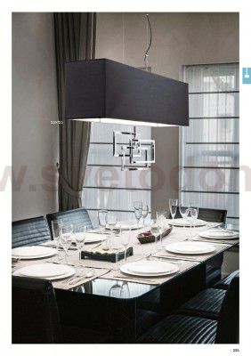 Подвесной светильник Ideal lux LUXURY SP6 CROMO (219721)