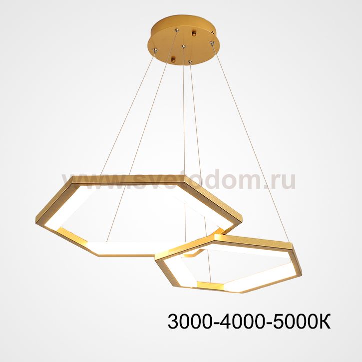 Подвесная люстра VENEZIA L95 Трехцветный свет ImperiumLoft 219731-23