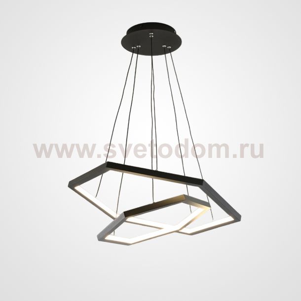 Подвесная люстра OCTANT D60+80 Black ImperiumLoft 219747-23