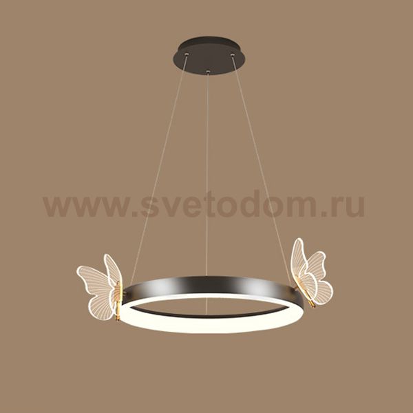 Подвесная люстра BABETTA D A D60 Black ImperiumLoft 219755-23