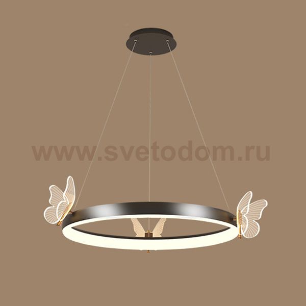 Подвесная люстра BABETTA D A D80 Black ImperiumLoft 219756-23