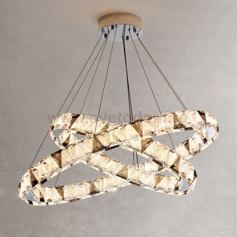 Подвесная люстра ALEKSANDRIN D40+60 ImperiumLoft 219762-23