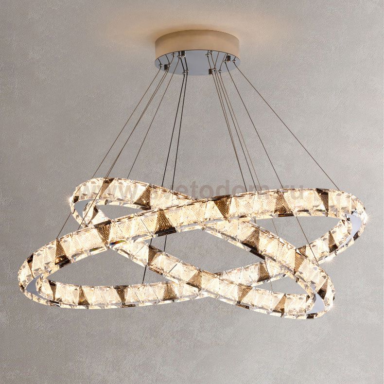 Подвесная люстра ALEKSANDRIN D60+80 ImperiumLoft 219763-23