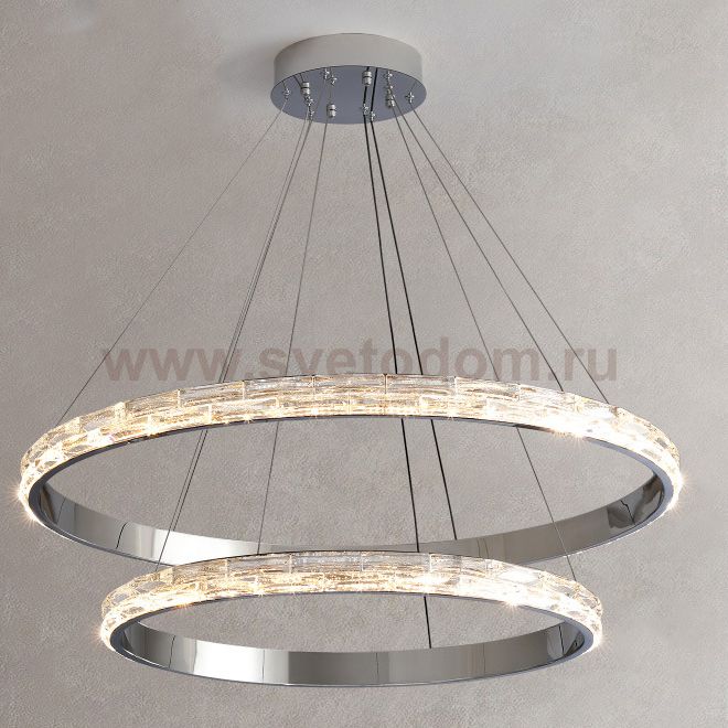 Подвесная люстра CAROLIN D60+80 ImperiumLoft 219771-23