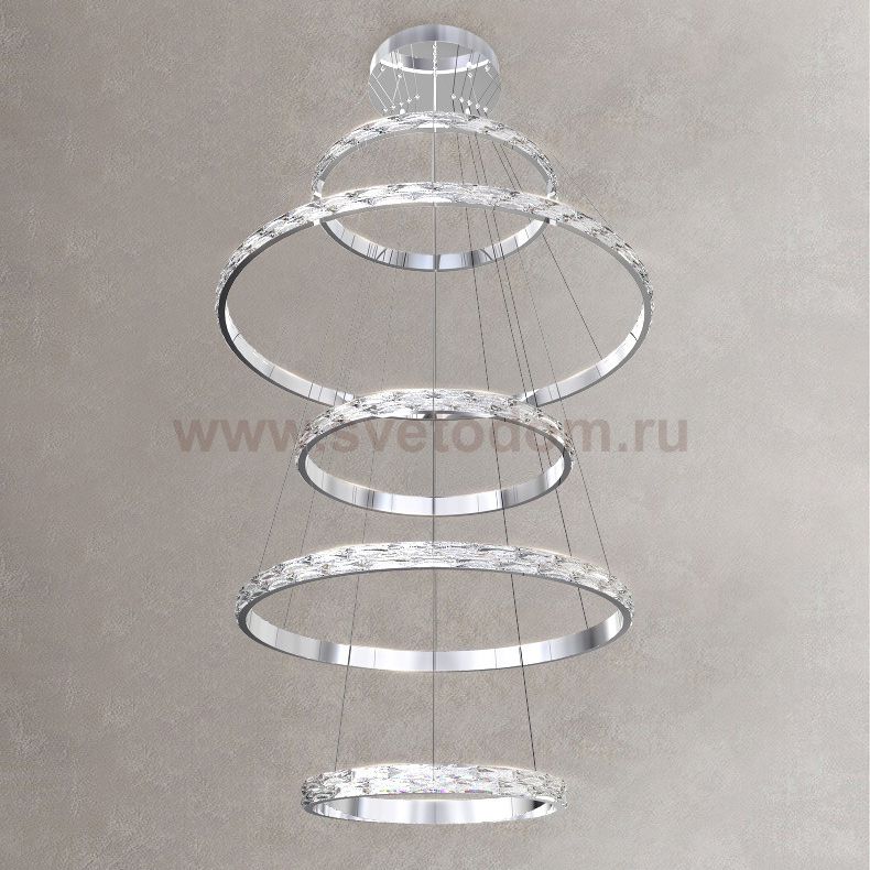 Подвесная люстра CAROLIN D50+60+80+50+100+50 ImperiumLoft 219774-23