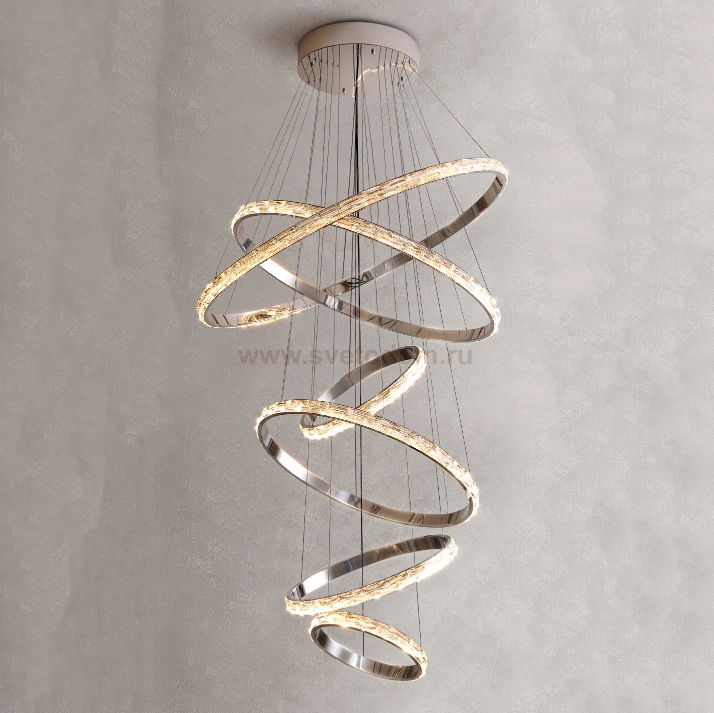 Подвесная люстра CAROLIN D40+60+80+50+100+120 ImperiumLoft 219775-23