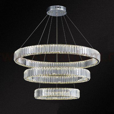 Подвесная люстра BERTOLDA D40+60+80 Chrome ImperiumLoft 219797-23