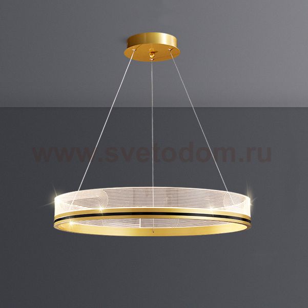 Подвесная люстра DILEMMA D40 Brass ImperiumLoft 219816-23