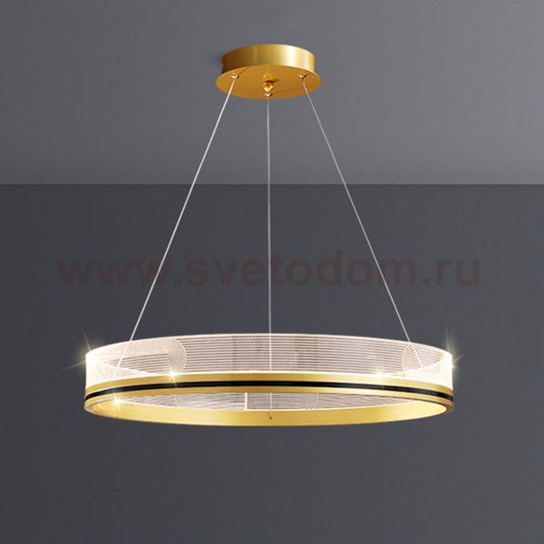 Подвесная люстра DILEMMA D60 Brass ImperiumLoft 219819-23