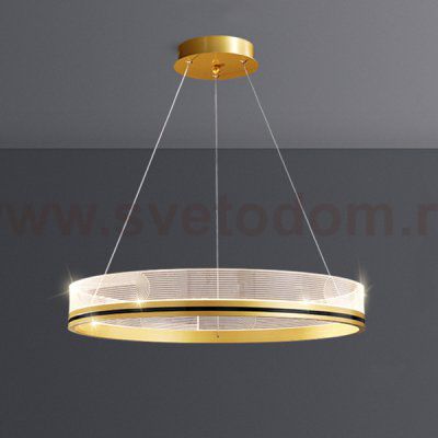 Подвесная люстра DILEMMA D60 Brass ImperiumLoft 219819-23