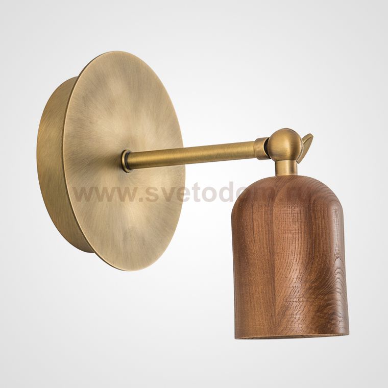 Бра PORI Dark wood ImperiumLoft 219831-26