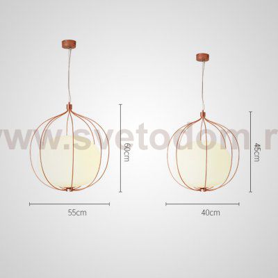 Подвесной светильник PHEZALIS D55 Copper ImperiumLoft 219834-26