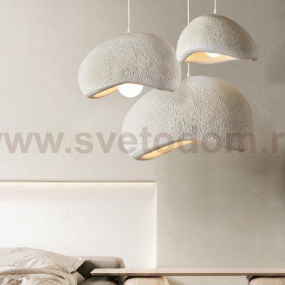 Подвесная люстра CEMENCLOUD A D40 Grey ImperiumLoft 219847-23