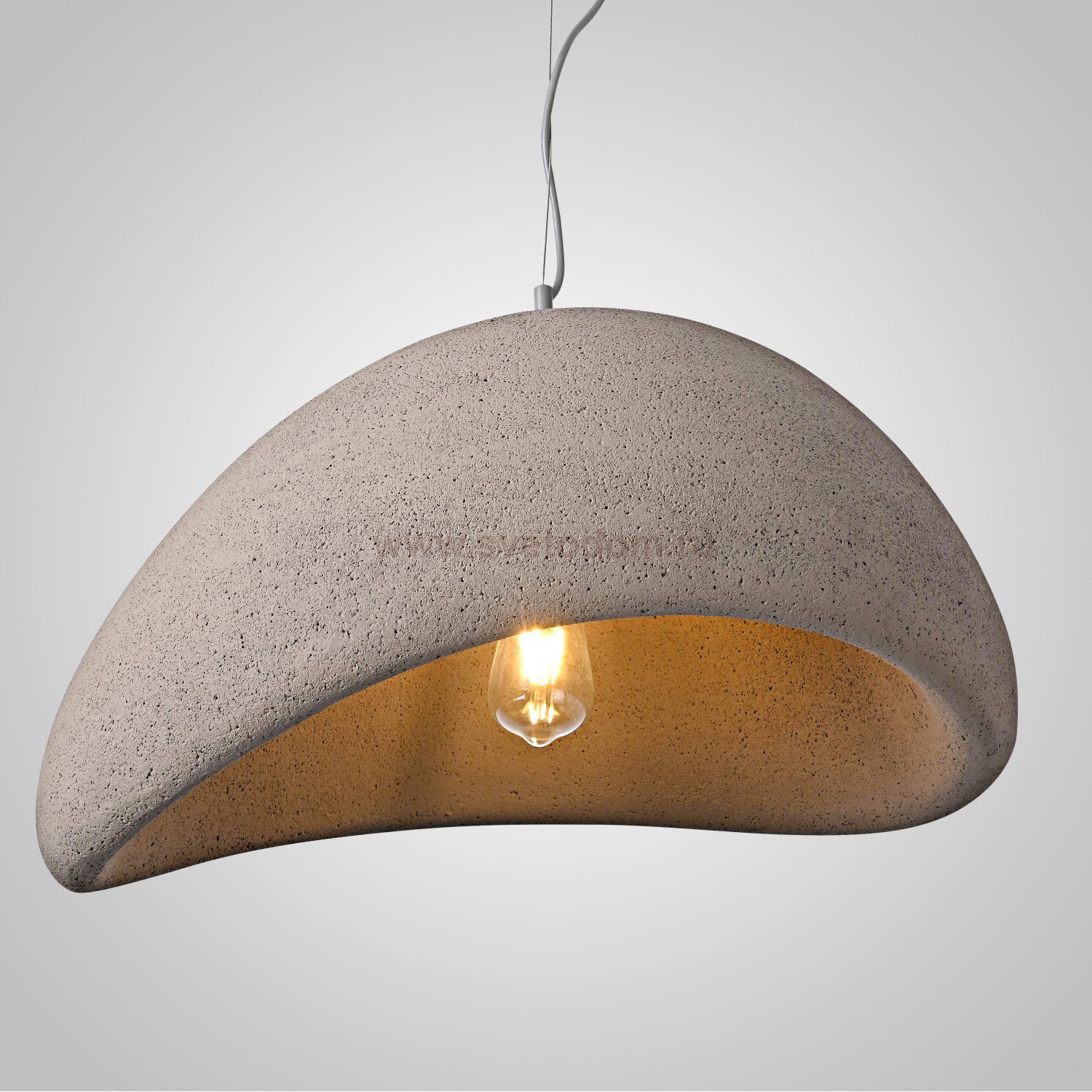 Подвесная люстра CEMENCLOUD A D50 Grey ImperiumLoft 219848-23