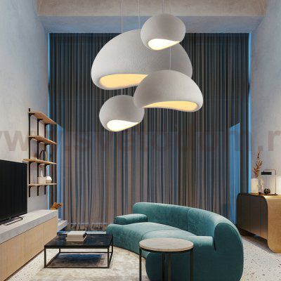 Подвесная люстра CEMENCLOUD B D30 Grey ImperiumLoft 219856-23