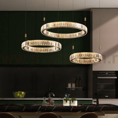 Подвесная люстра BERTOLDA L D40+60+80 ImperiumLoft 219896-23