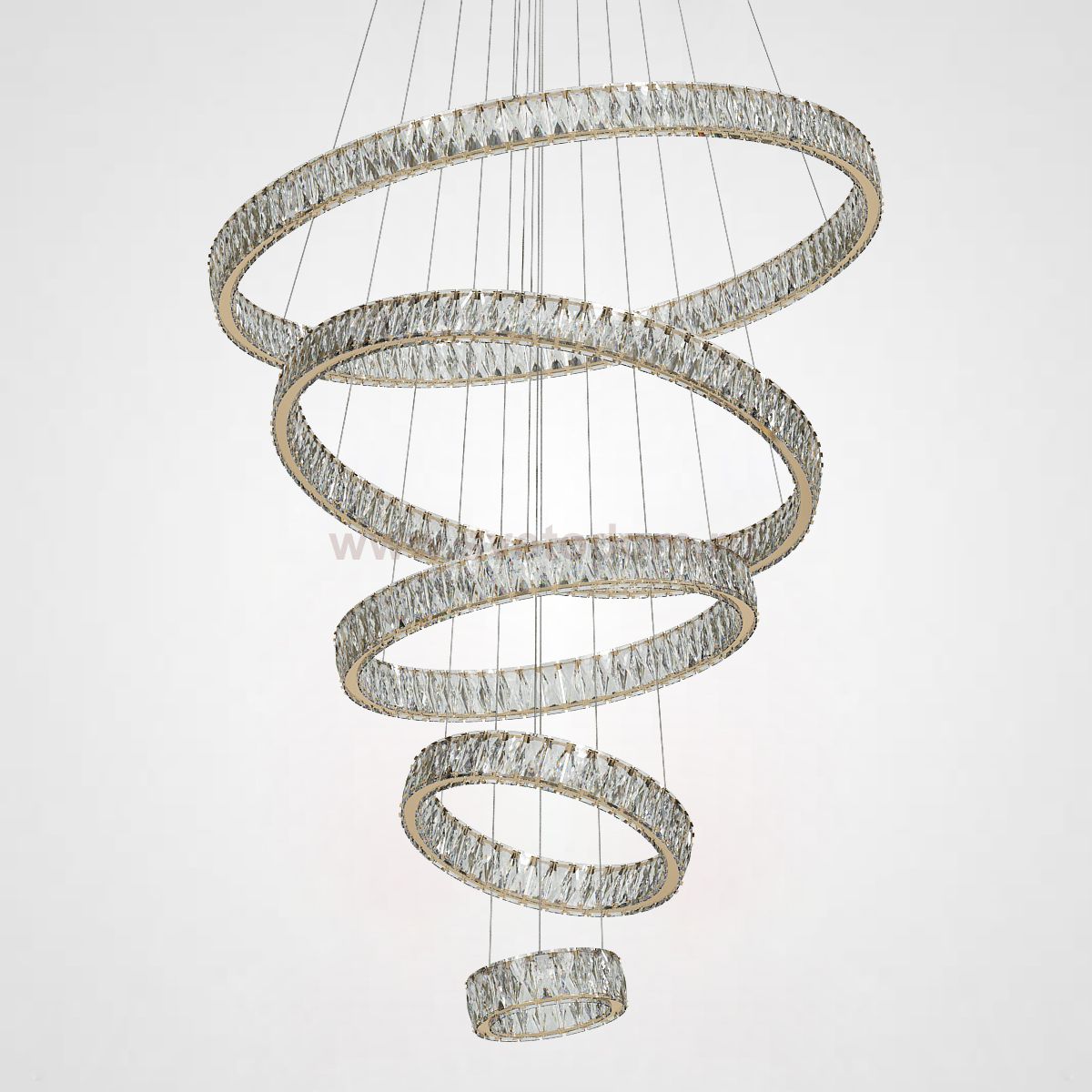 Подвесная люстра BERTOLDA CAS D20+40+60+80+100 ImperiumLoft 219900-23