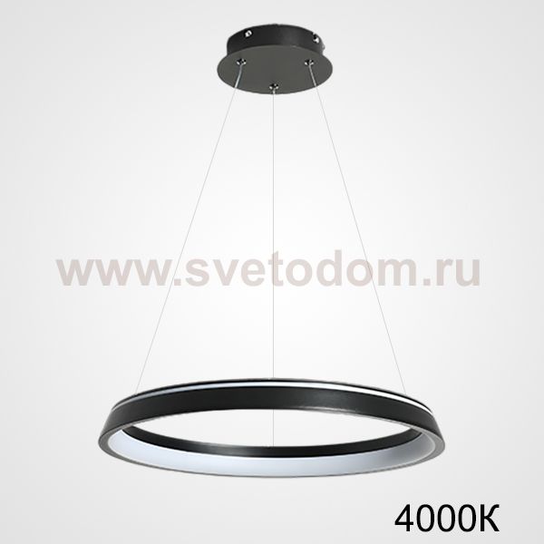 Подвесная люстра CHANETT D80 Black 4000К ImperiumLoft 219918-23