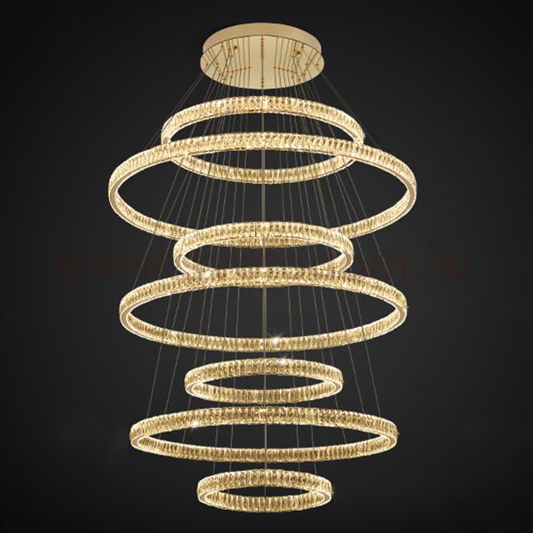 Подвесная люстра BERTOLDA B COMBO D50+90+60+100+70+110+80 ImperiumLoft 219962-23