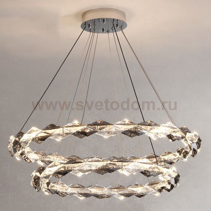 Подвесная люстра JENNIFER D80+100 ImperiumLoft 219978-23