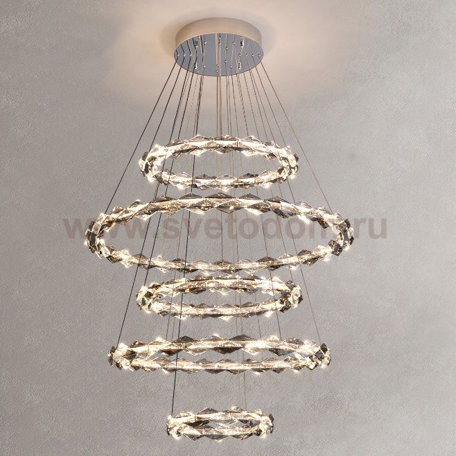 Подвесная люстра JENNIFER D40+80+60+100+60 ImperiumLoft 219980-23