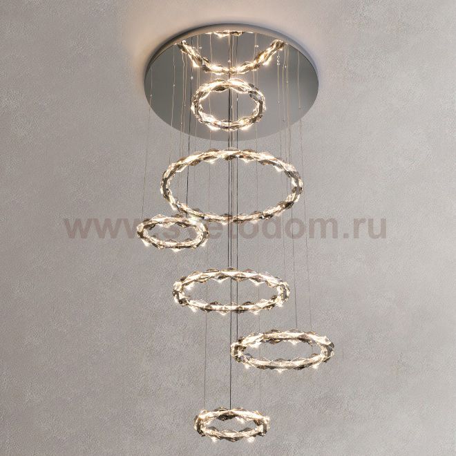 Подвесная люстра JENNIFER D40+50+60+40+80+40 ImperiumLoft 219981-23