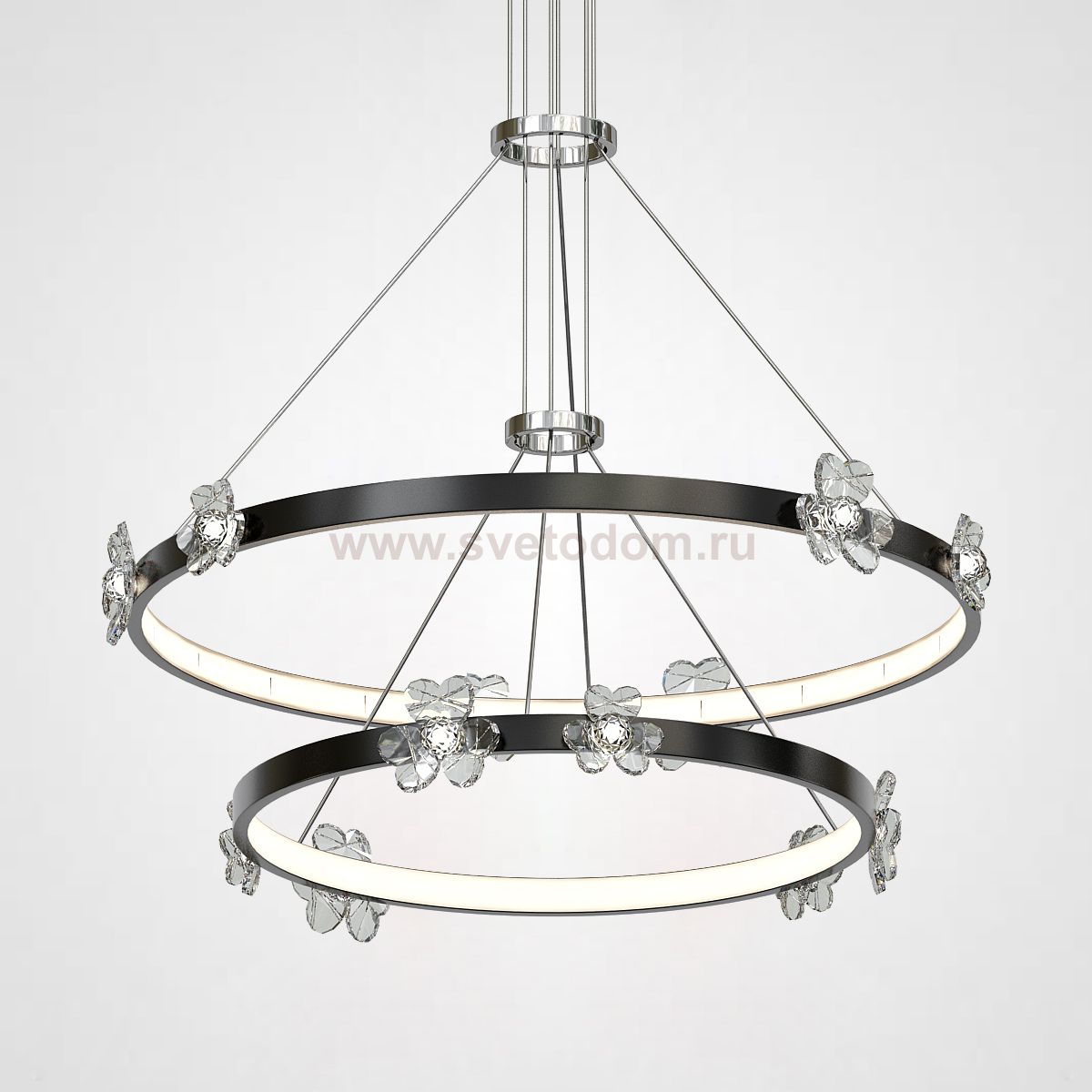 Подвесная люстра CAMILIA B D80 Black ImperiumLoft 220001-23