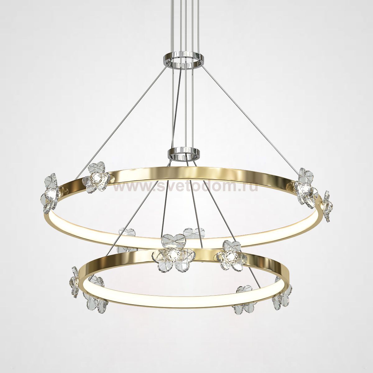 Подвесная люстра CAMILIA B D80 Brass ImperiumLoft 220002-23