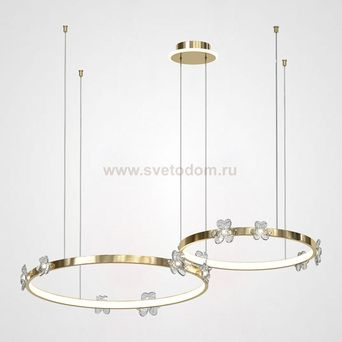 Подвесная люстра CAMILIA C L115 Brass ImperiumLoft 220003-23