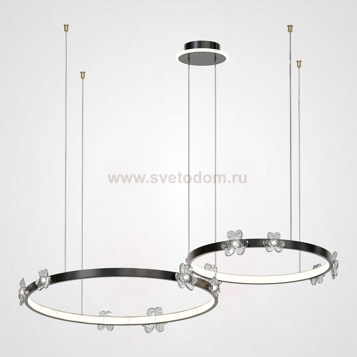 Подвесная люстра CAMILIA C L115 Black ImperiumLoft 220004-23