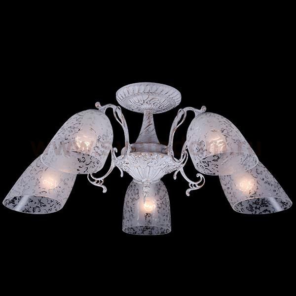 Светильник Eurosvet 22010/5 белый с золотом