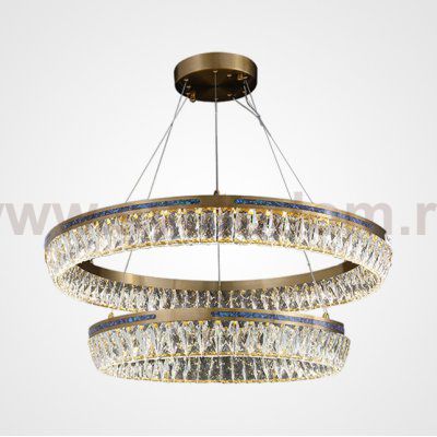Подвесная люстра GERTRUDA LUX D40+60 ImperiumLoft 220205-23
