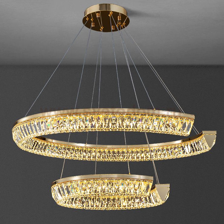 Подвесная люстра CHRISTENCE D45+80 ImperiumLoft 220243-23