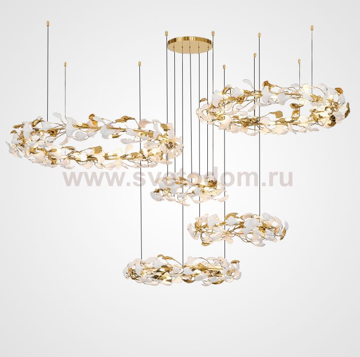 Подвесная люстра JULIETTA COMBO D60+80+100+120+140 ImperiumLoft 220288-23