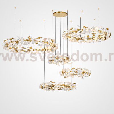 Подвесная люстра JULIETTA COMBO D60+80+100+120+140 ImperiumLoft 220288-23