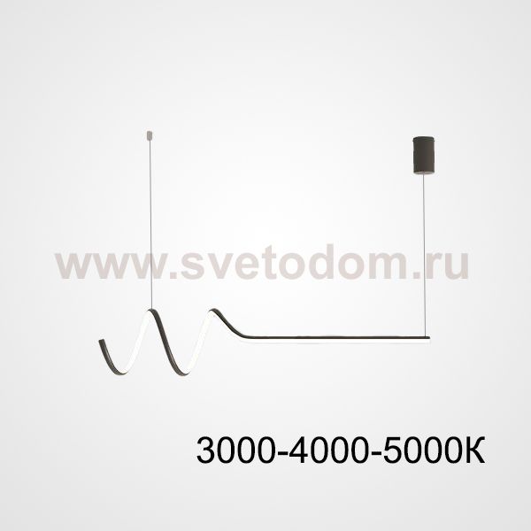 Подвесной светильник DAMARIS L70 Black Трехцветный свет ImperiumLoft 220350-23