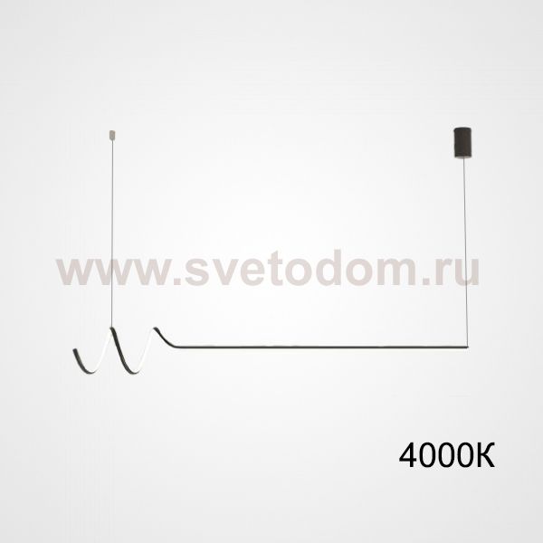 Подвесной светильник DAMARIS L120 Black 4000К ImperiumLoft 220353-23