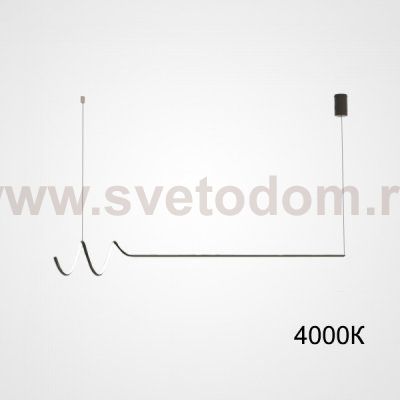 Подвесной светильник DAMARIS L120 Black 4000К ImperiumLoft 220353-23